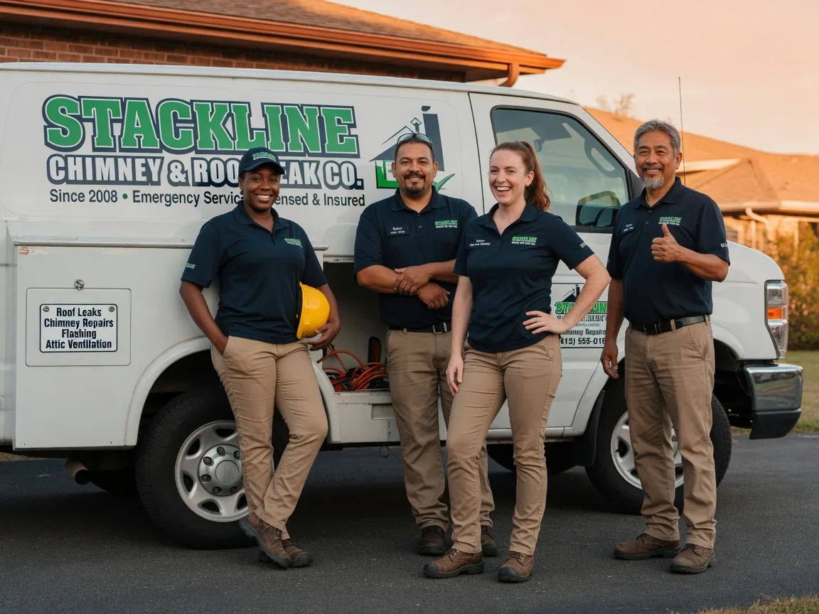 Chimney flashing repair company in Opolis, KS
